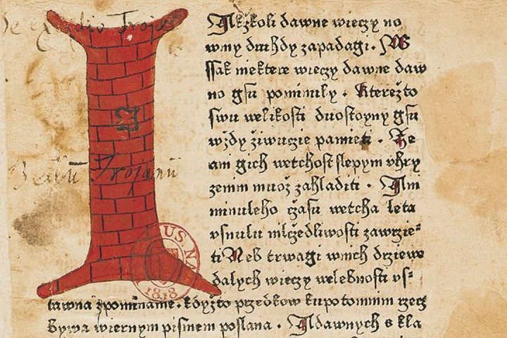 Columna, Guido de- Historia destructionis Troiae, boh. Kronika trojánská, kolem 1485
